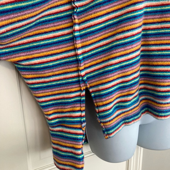 Fantastic Fawn Multicolor Striped Crew Neck Sweater - Picture 3 of 5